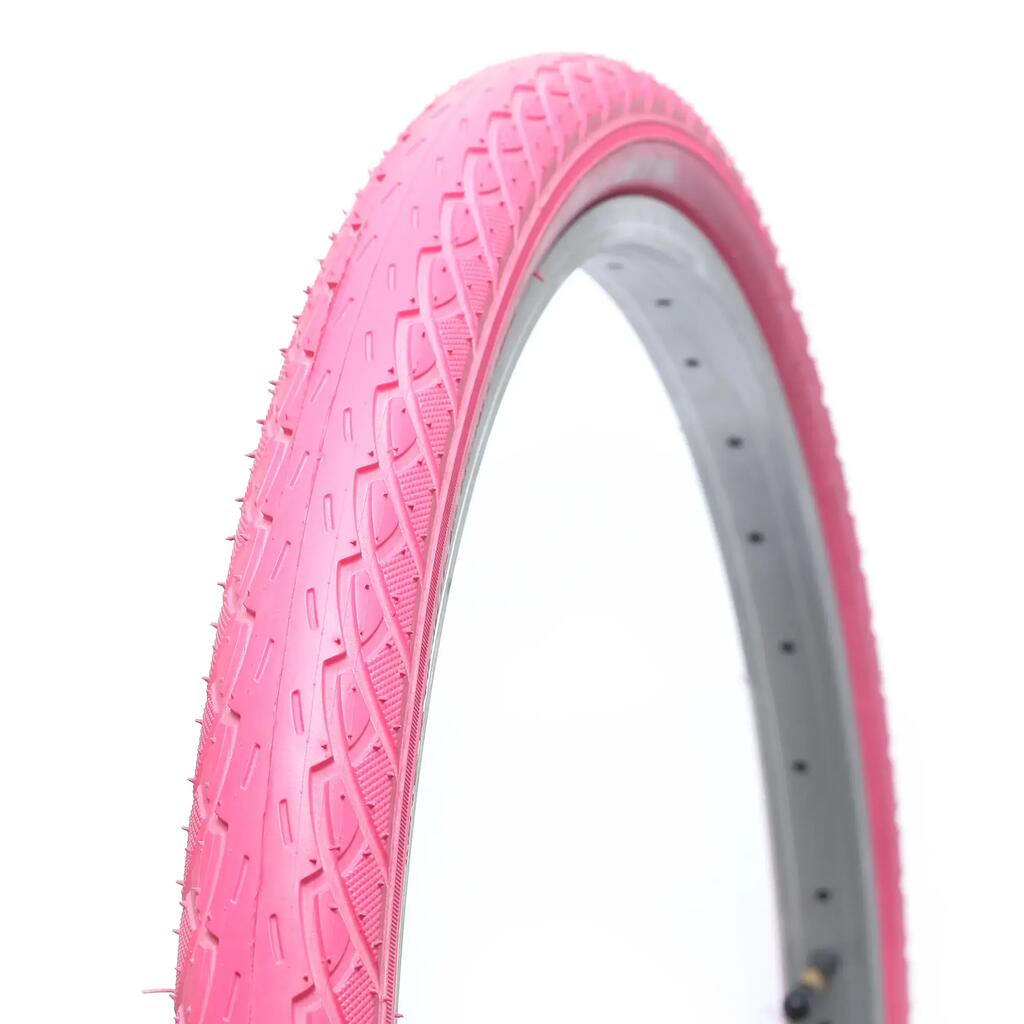 DELI TIRE CTB 24x1.75 Bicycle Tyre – Pink