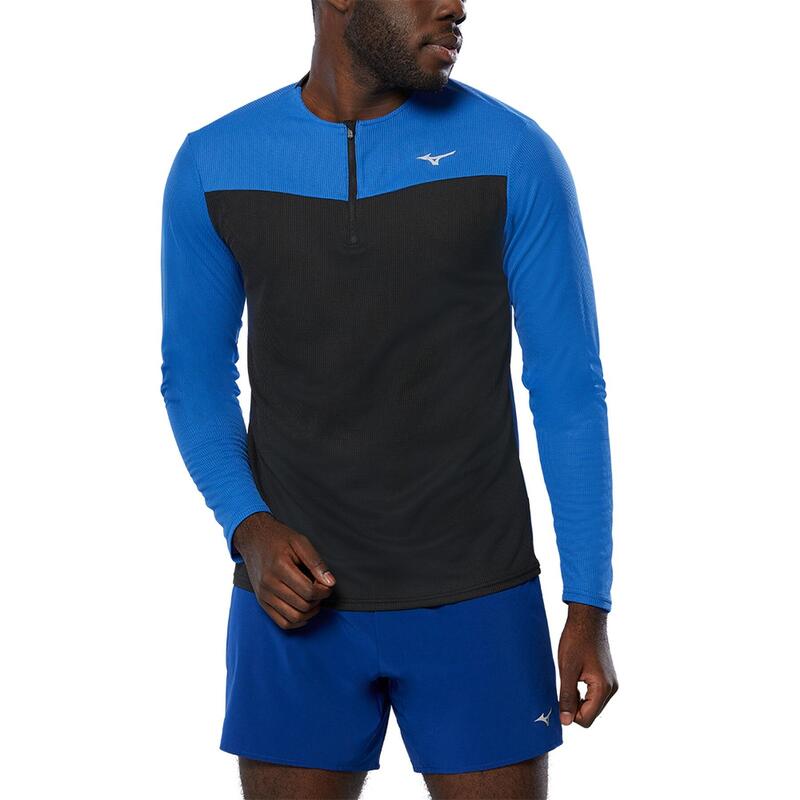 Mizuno Dry Aero Flow Half-Zip Hommes