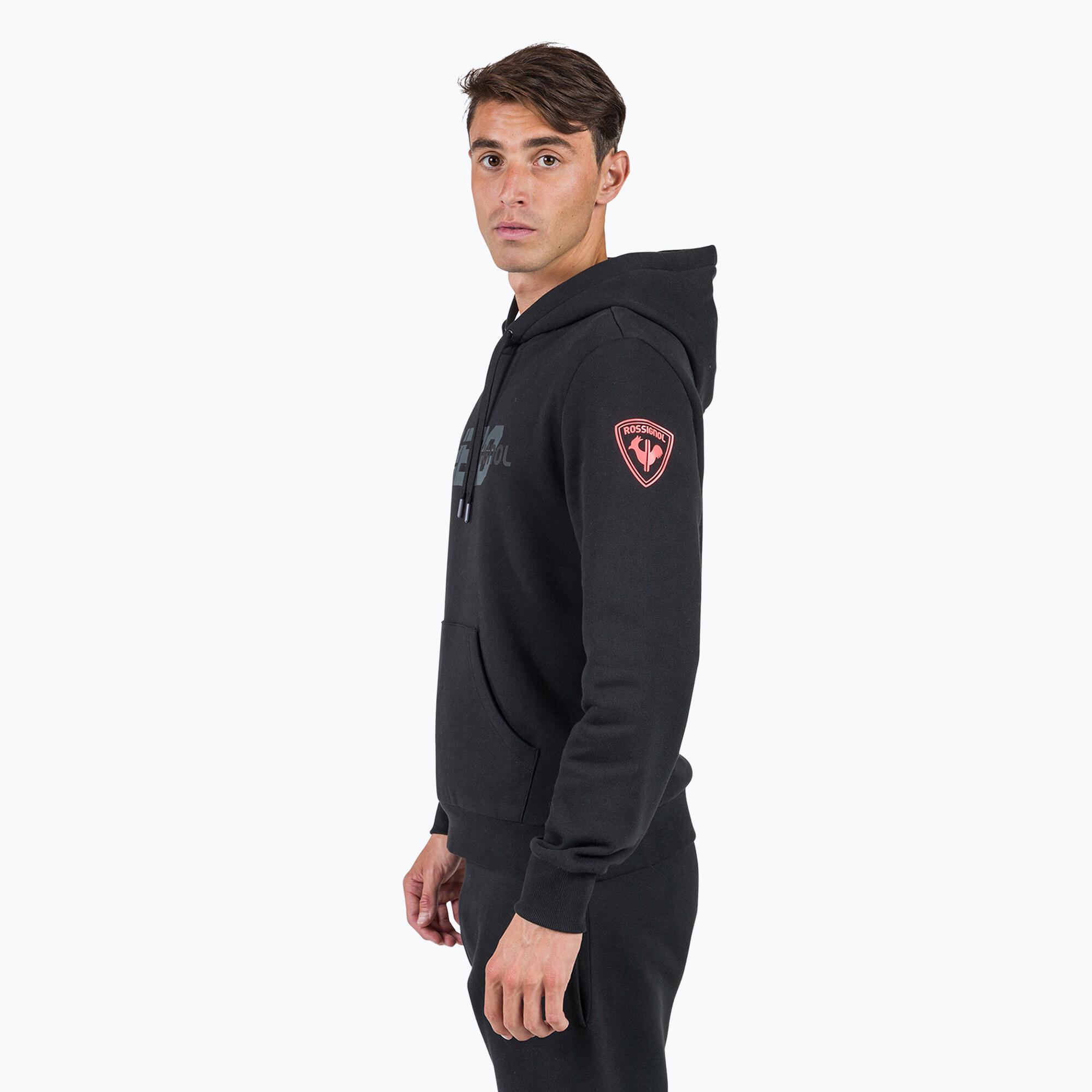 Moletom masculino Rossignol New Hero com capuz 4/5