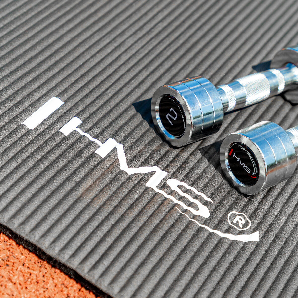 Chroom Dumbbell Set - 2 x 9 kg 6/7