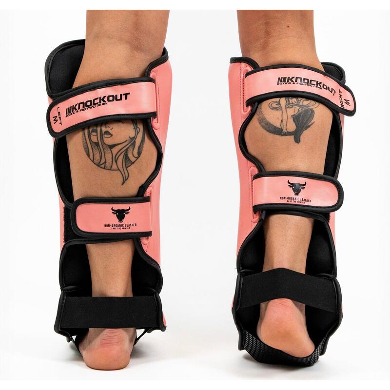 Kickbox sípcsontvédő Kicker Pink