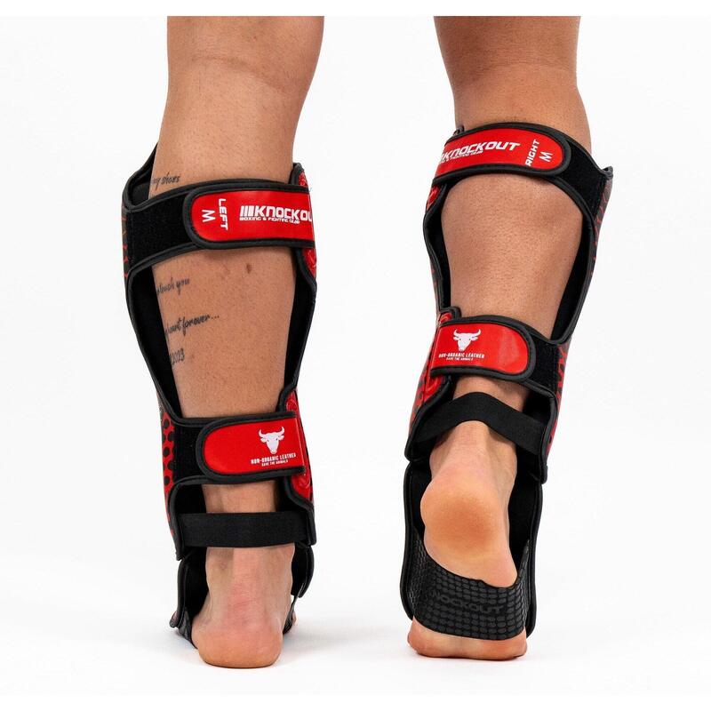 Tibiere Kickbox Knockout Duble L / Rosu
