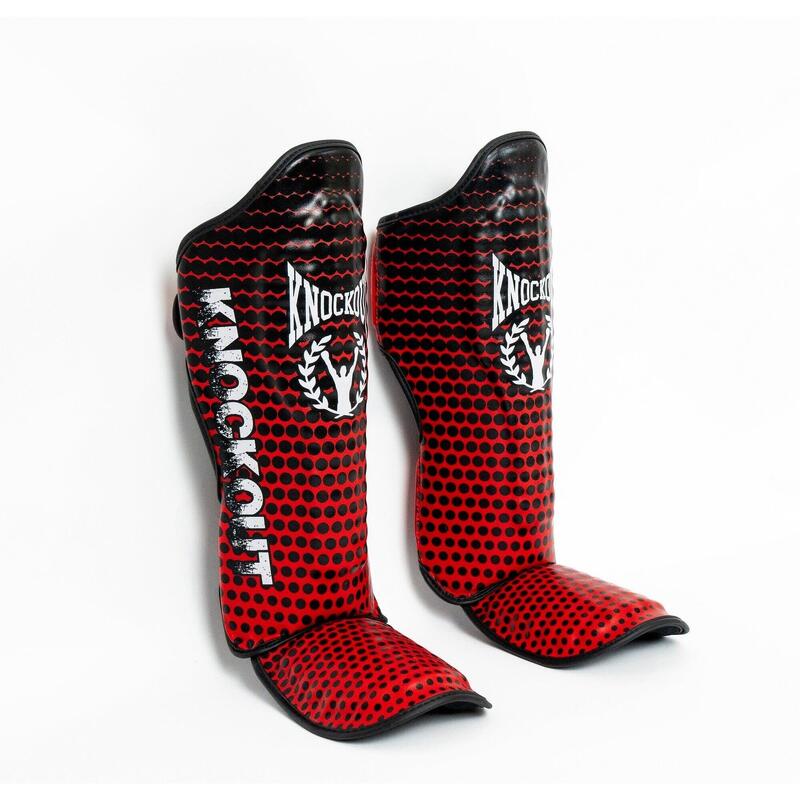 Tibiere Kickbox Knockout Duble M / Rosu