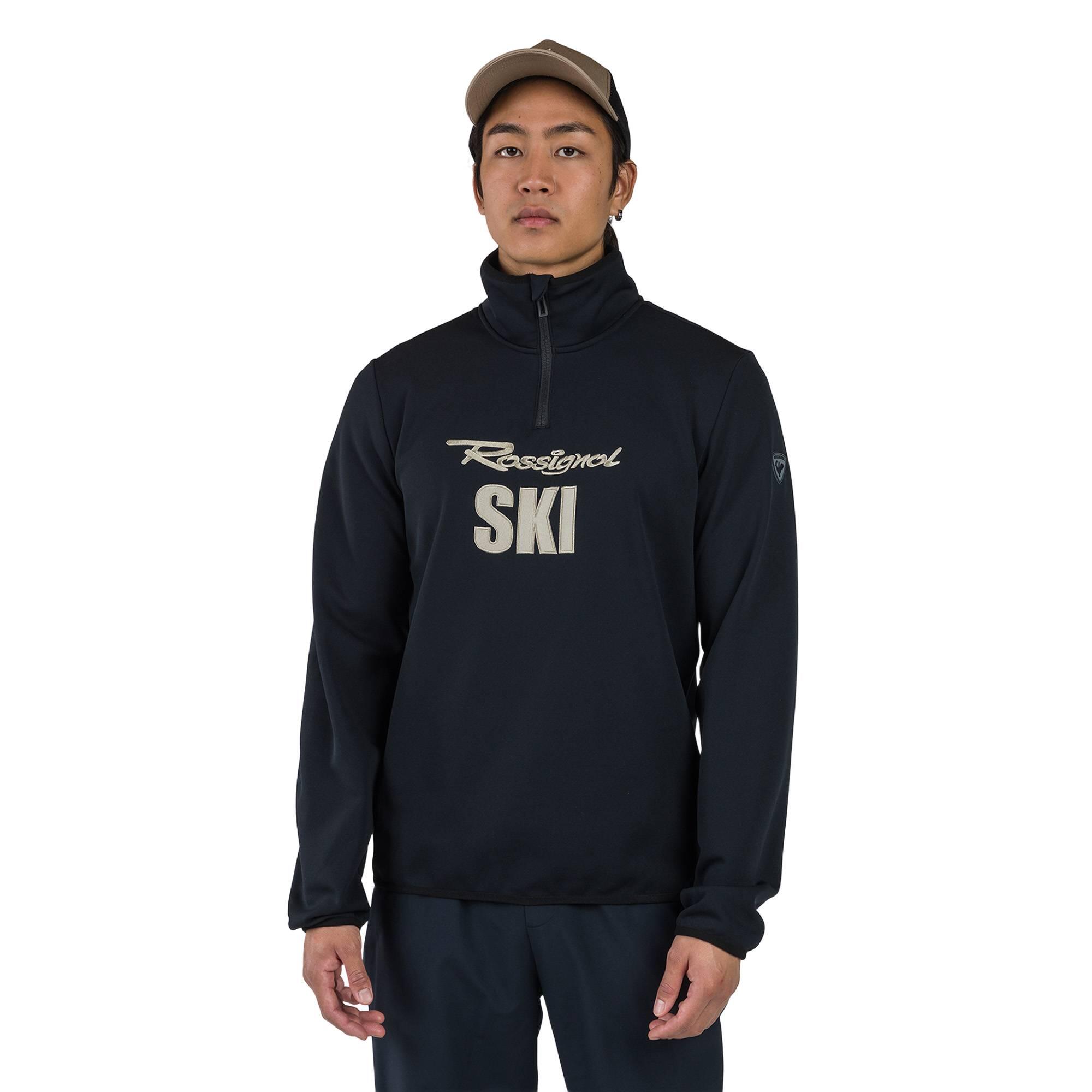 Rossignol - Sweat Rossignol Signature Ski Hz Polaire Homme - Sweat-shirt - Noir - 38 S - Decathlon