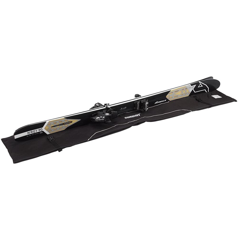 Summit - Sac À Skis Déperlant Grand Format 190x40x31 Cm - Housse De Protection - Blanc|noir - Grand - Decathlon