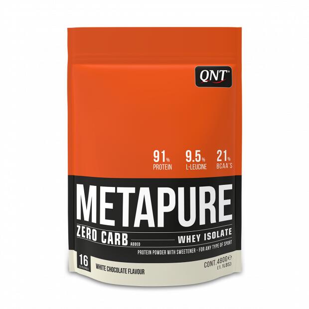 Metapure Zero Carb Whey Isolate 480g QNT 4/5