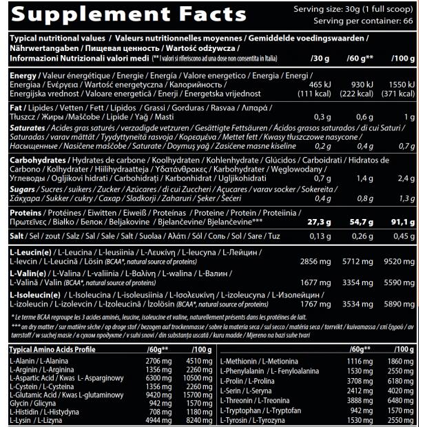 Metapure Zero Carb Whey Isolate 480g QNT 5/5