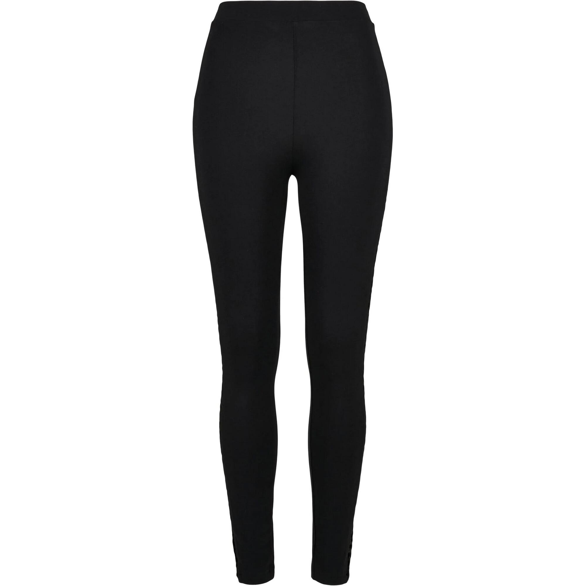 Legginsy Damskie Z Koronkowym Nadrukiem Flock