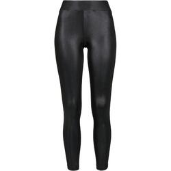 Dames Legging Kunstleer (Zwart)