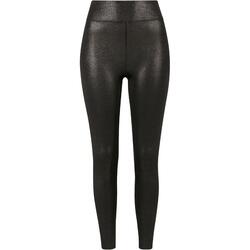 Leggings Glamour para Mujer Negro Brillante