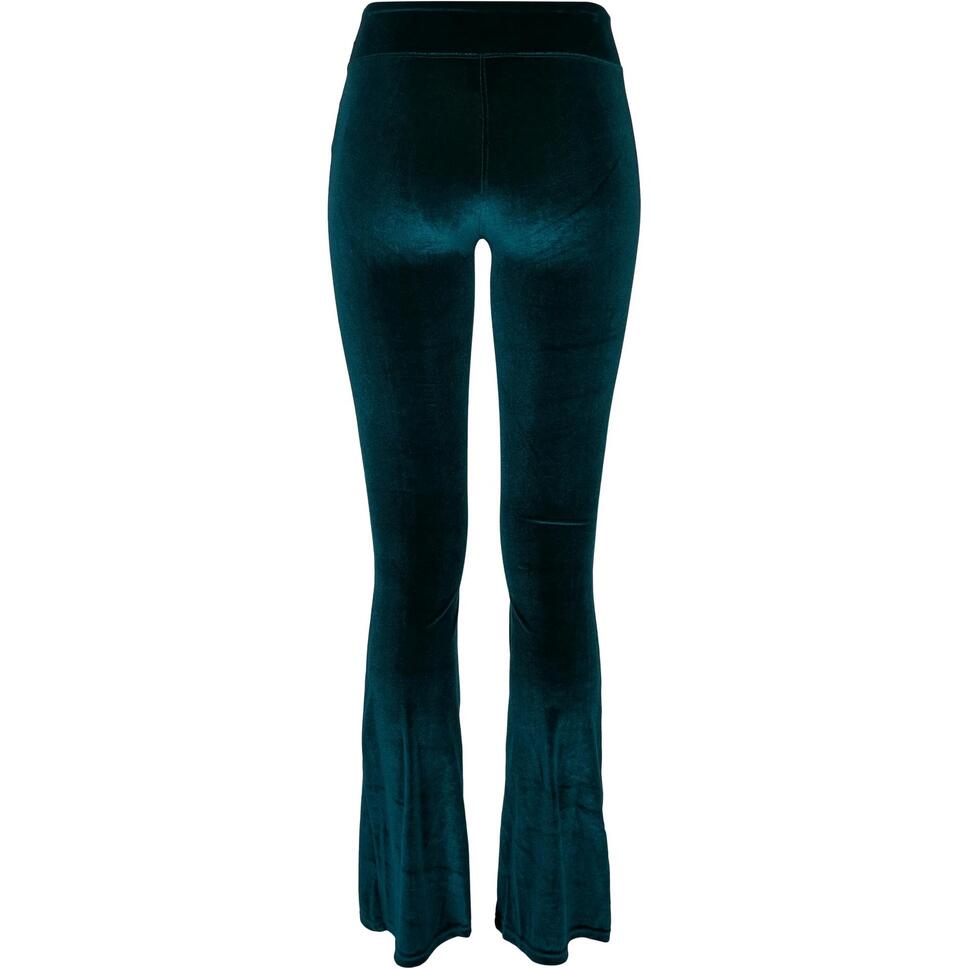 Legginsy Damskie Velvet Z Wysoką Talią Bootcut