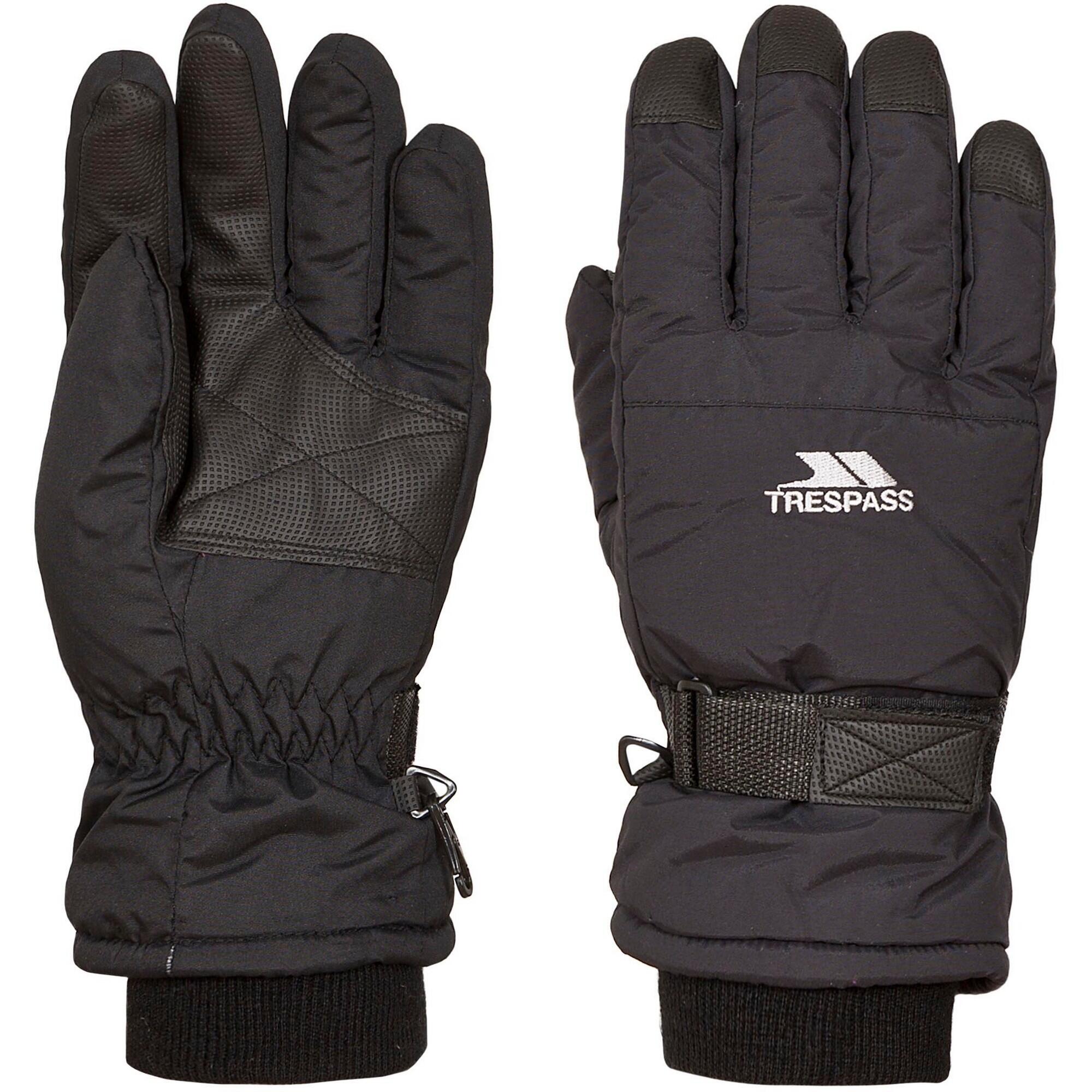 TRESPASS Unisex Adult Gohan II Ski Gloves (Black)