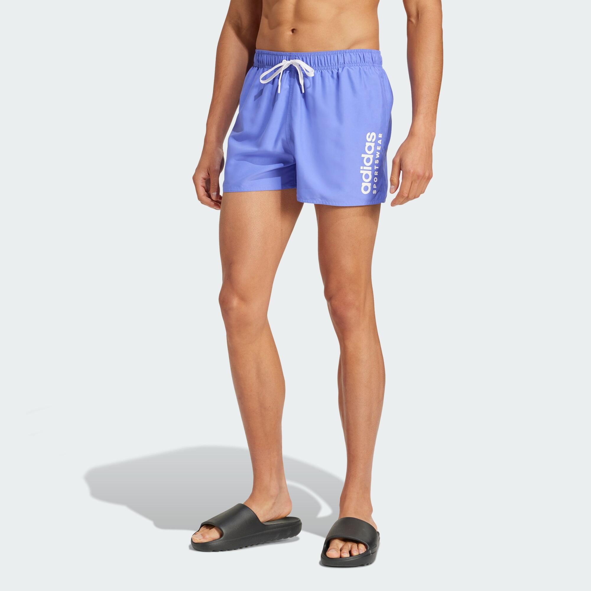 Adidas - Short Logo Essentials Clx - Boxer De Bain - Bleu - S - Decathlon