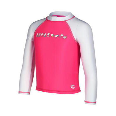 Babyzwemshirt met lange mouwen arena friends uv freak