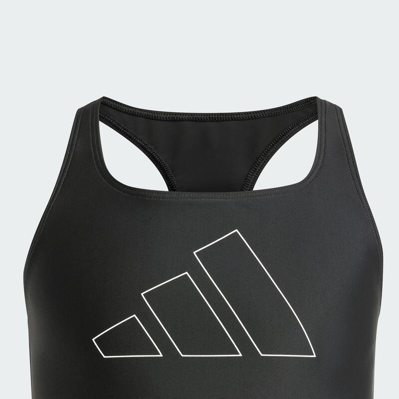 Costum de baie Performance cu dungi mari, pentru copii