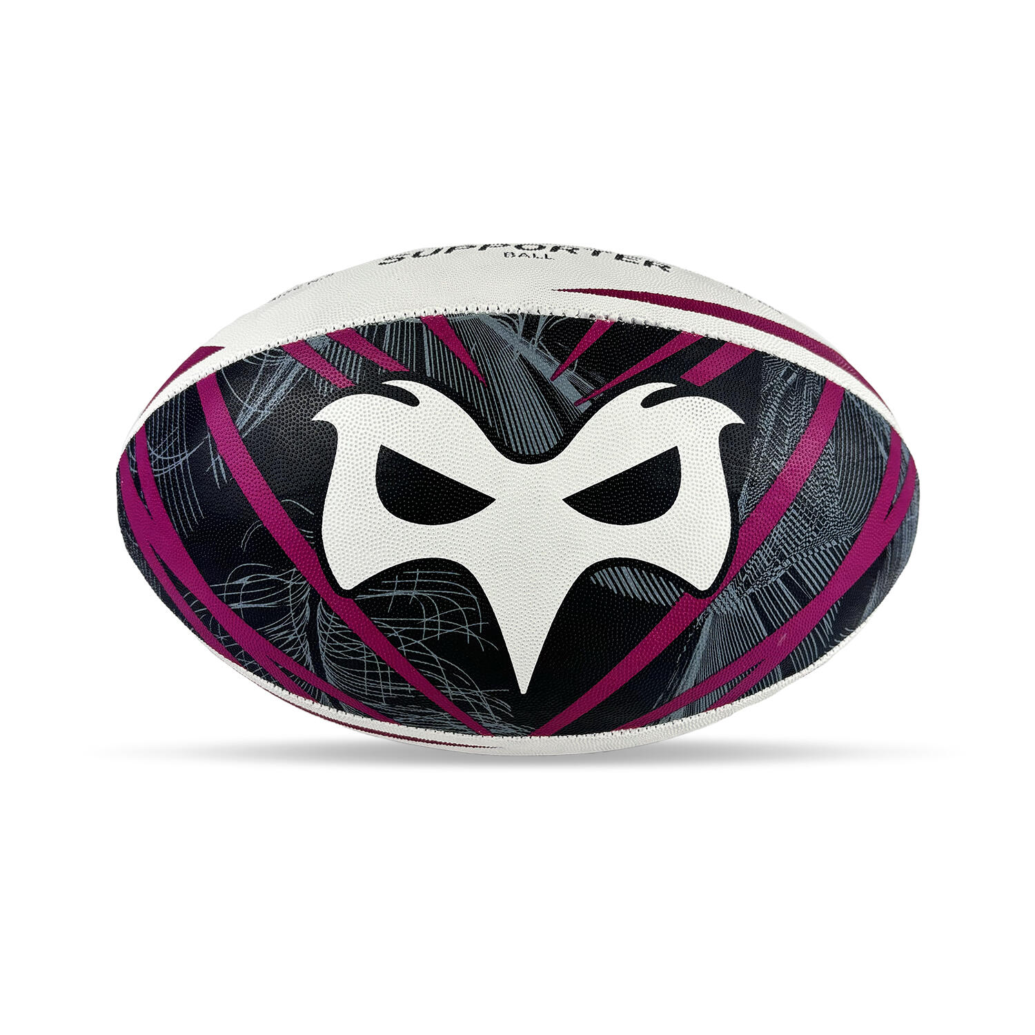 Macron Ospreys M24/25 Midi Supporter Rugby Ball 1/7