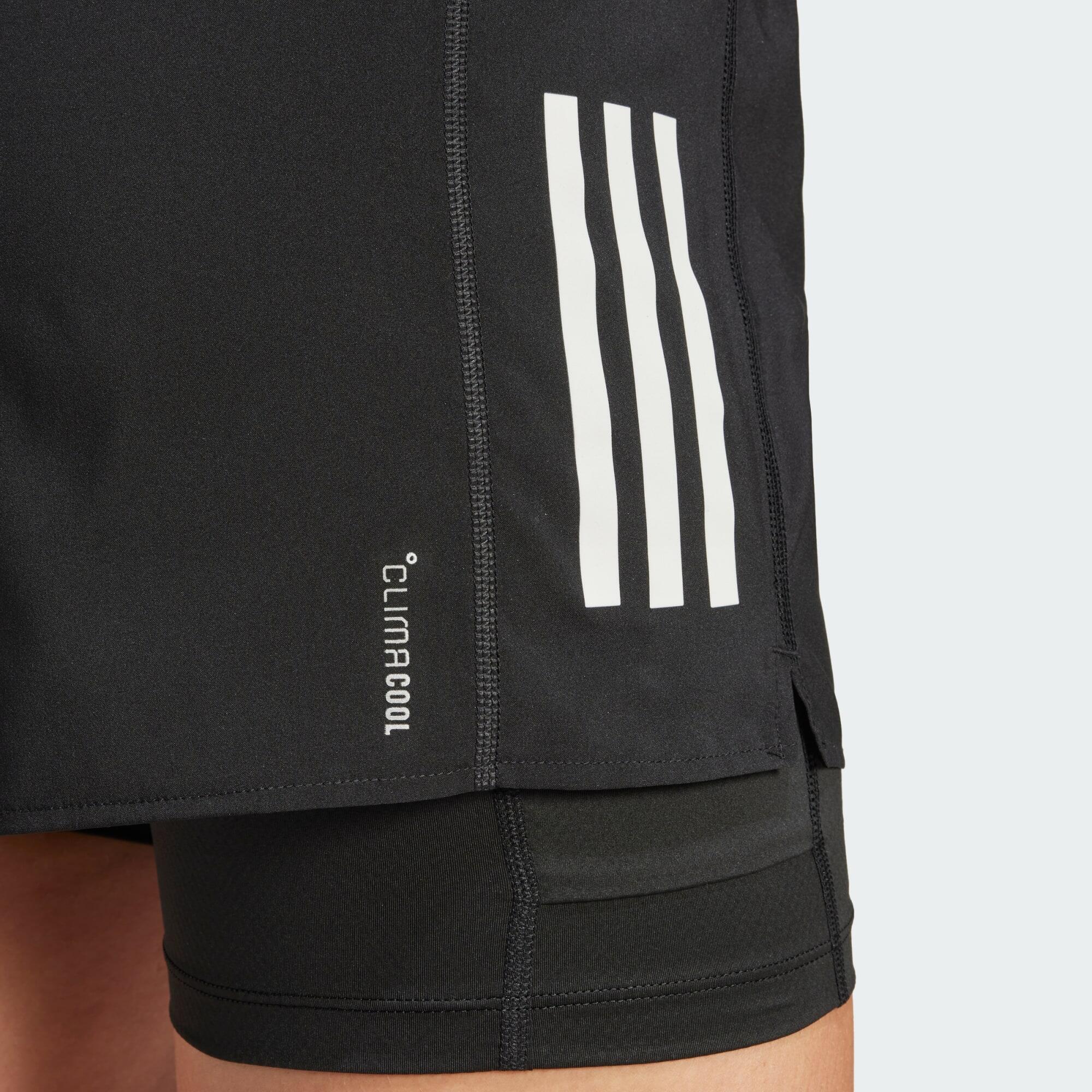 Short Own the Run Climacool 2 in 1 ADIDAS Decathlon