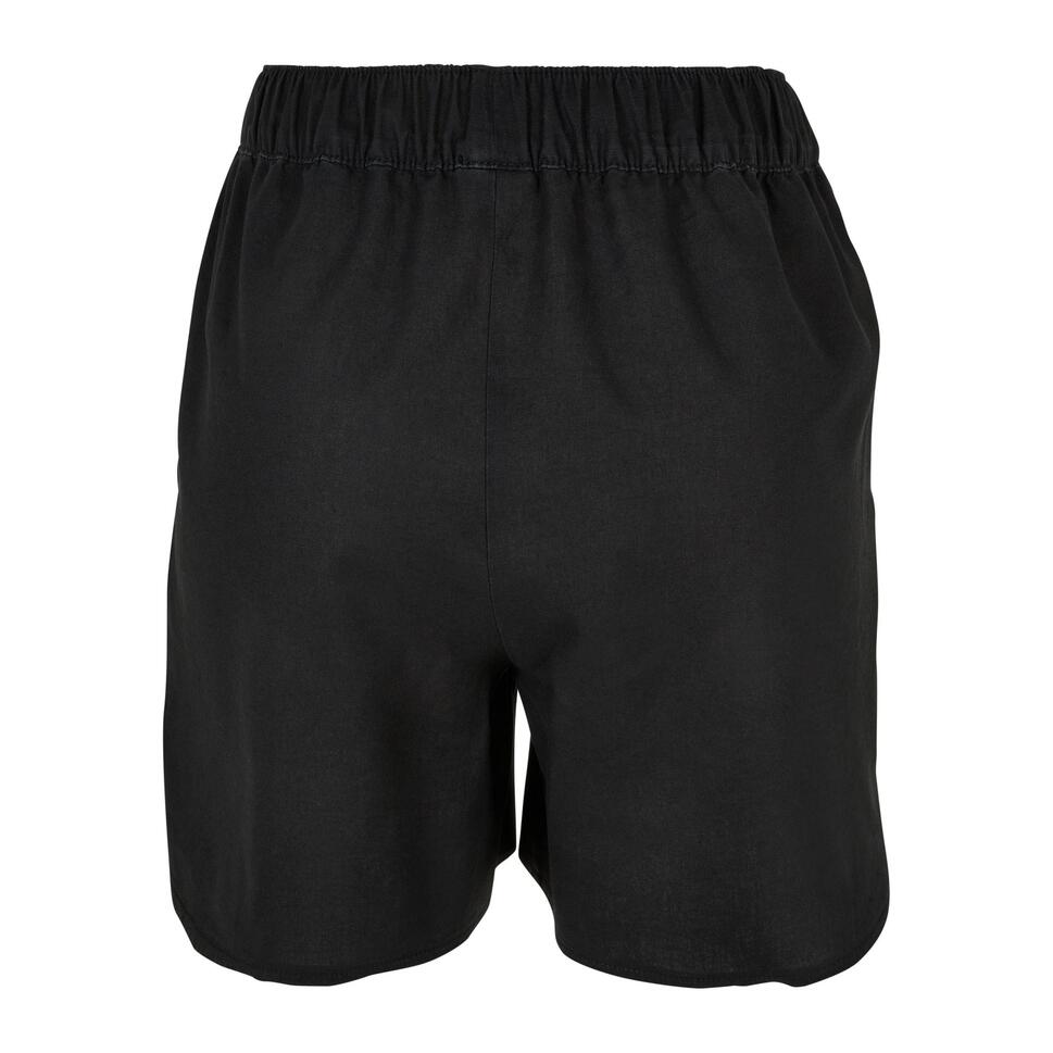 Szorty Damskie Z Mieszanki Lnu Na Co Dzień