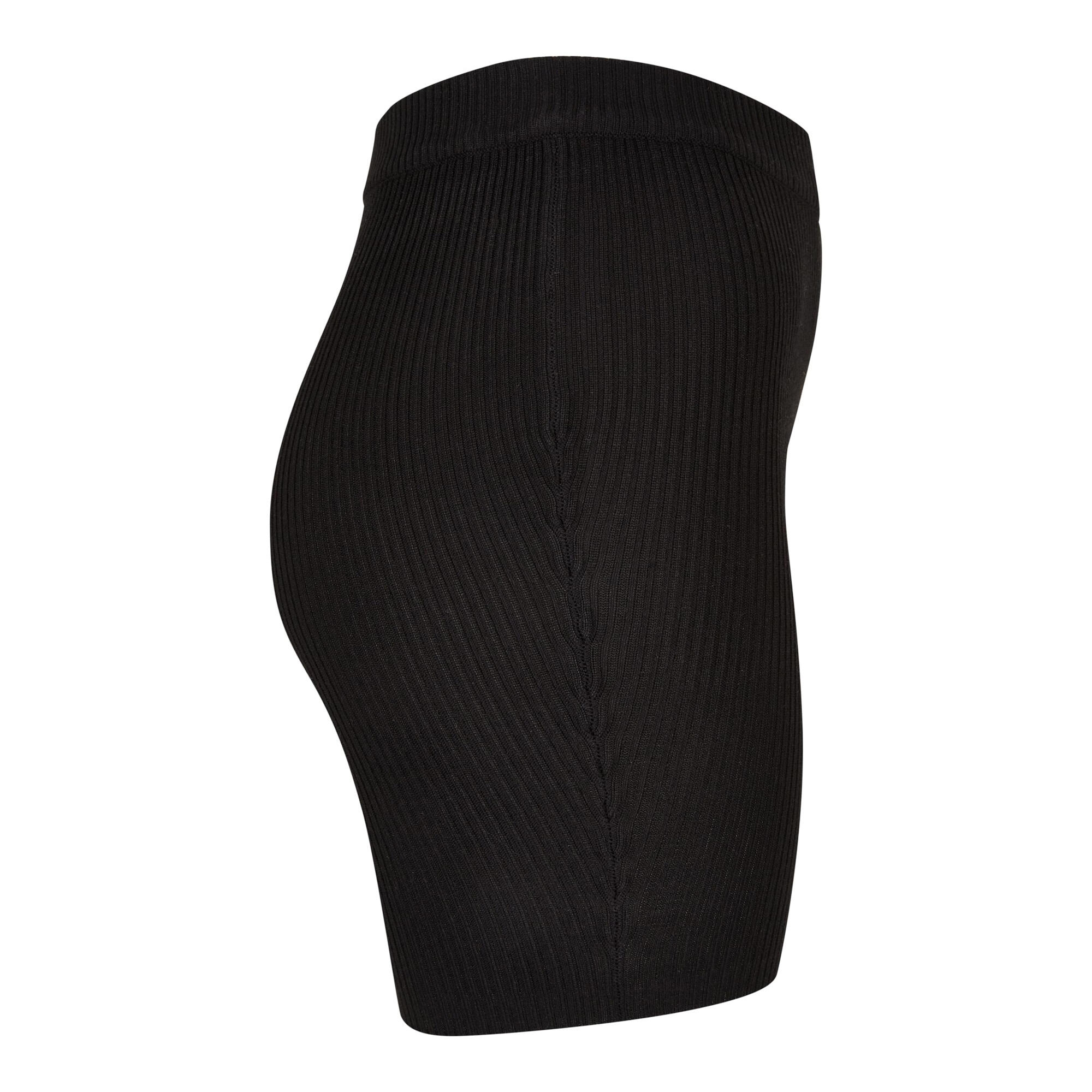 Pantaloncini A Costine Donna Urban Classics Nero 4/4