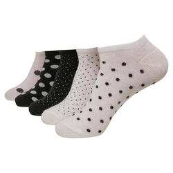 Chaussettes NO SHOW Homme (Blanc / Noir)