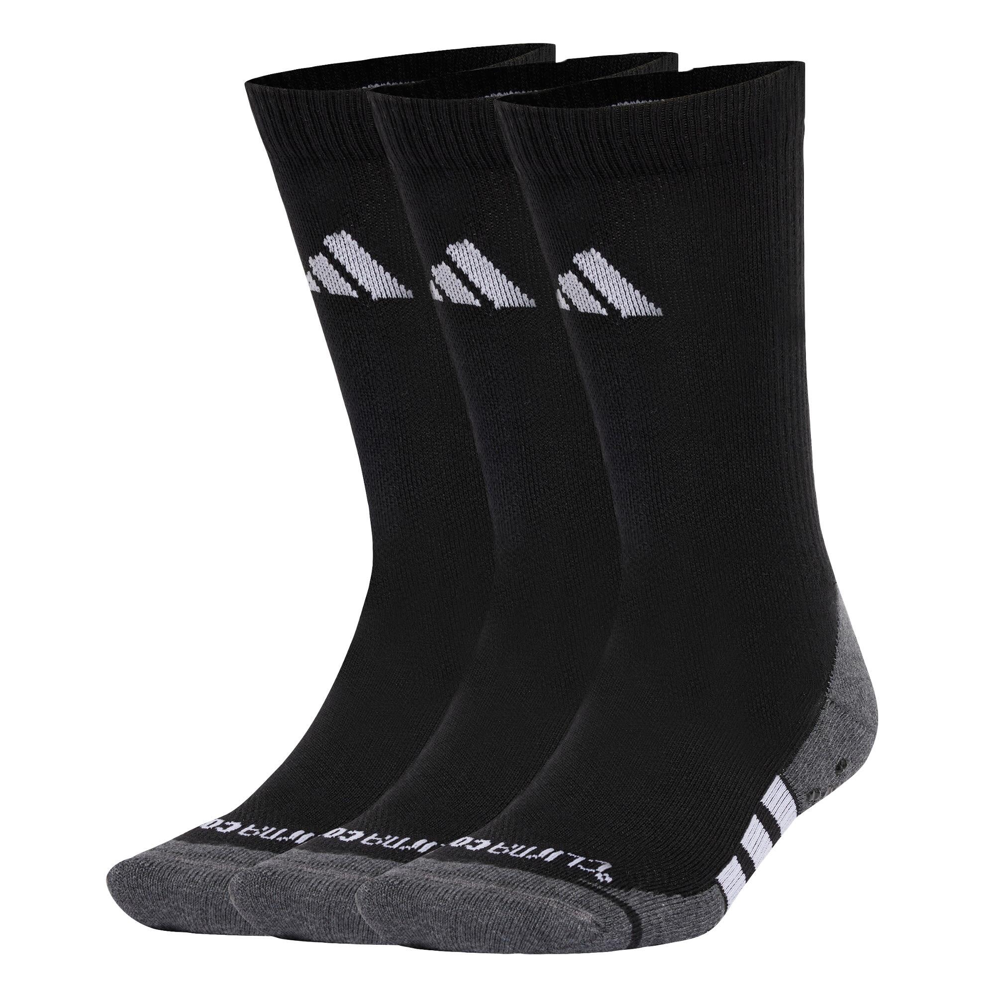 ADIDAS Performance Grip CLIMACOOL Cushioned Crew Socks 3 Pairs