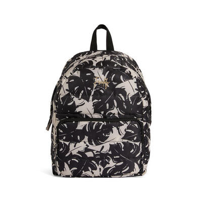 Zaino fantasia foliage bicolore con tasca frontale