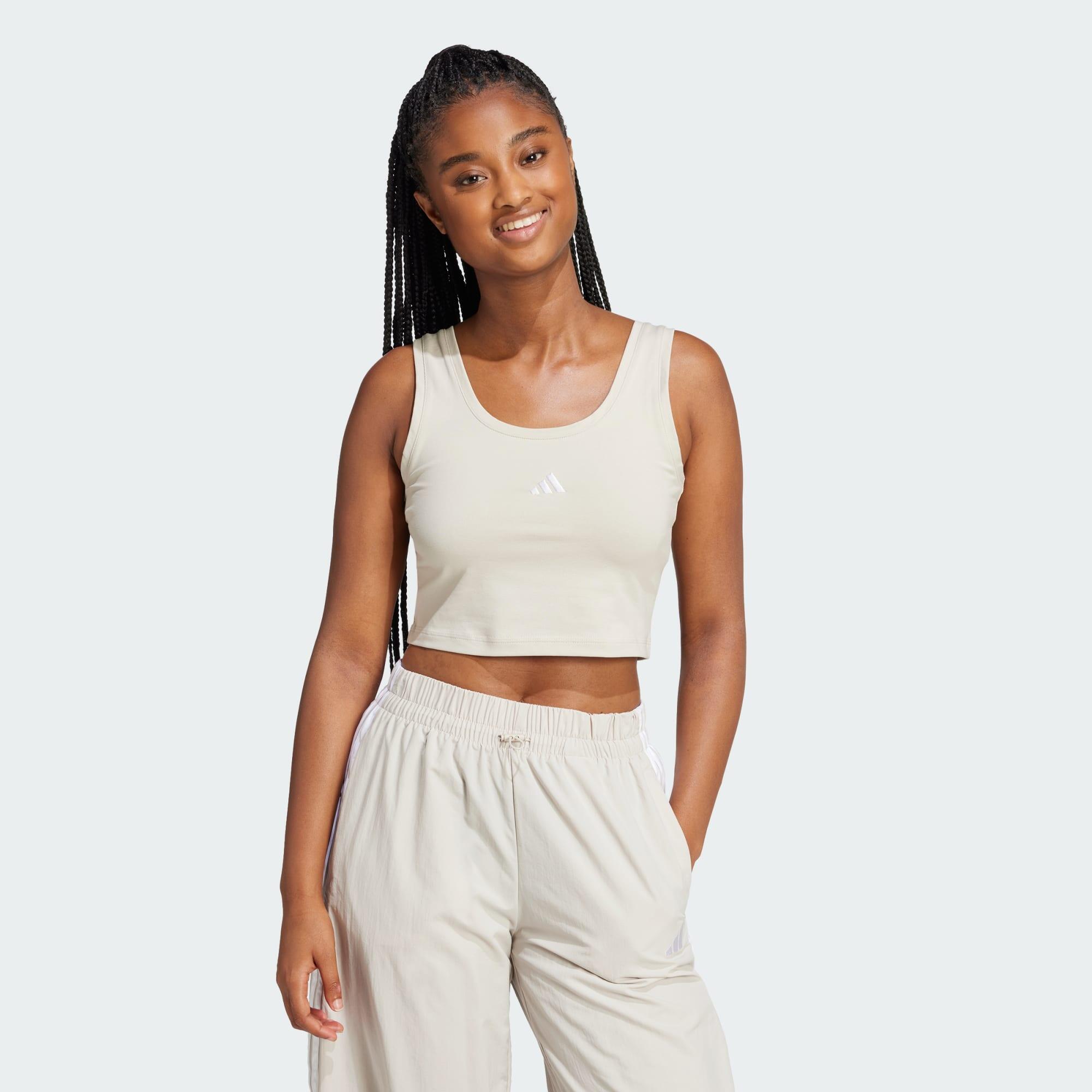 ADIDAS Essentials Small Logo Katoenen Lifestyle Tanktop