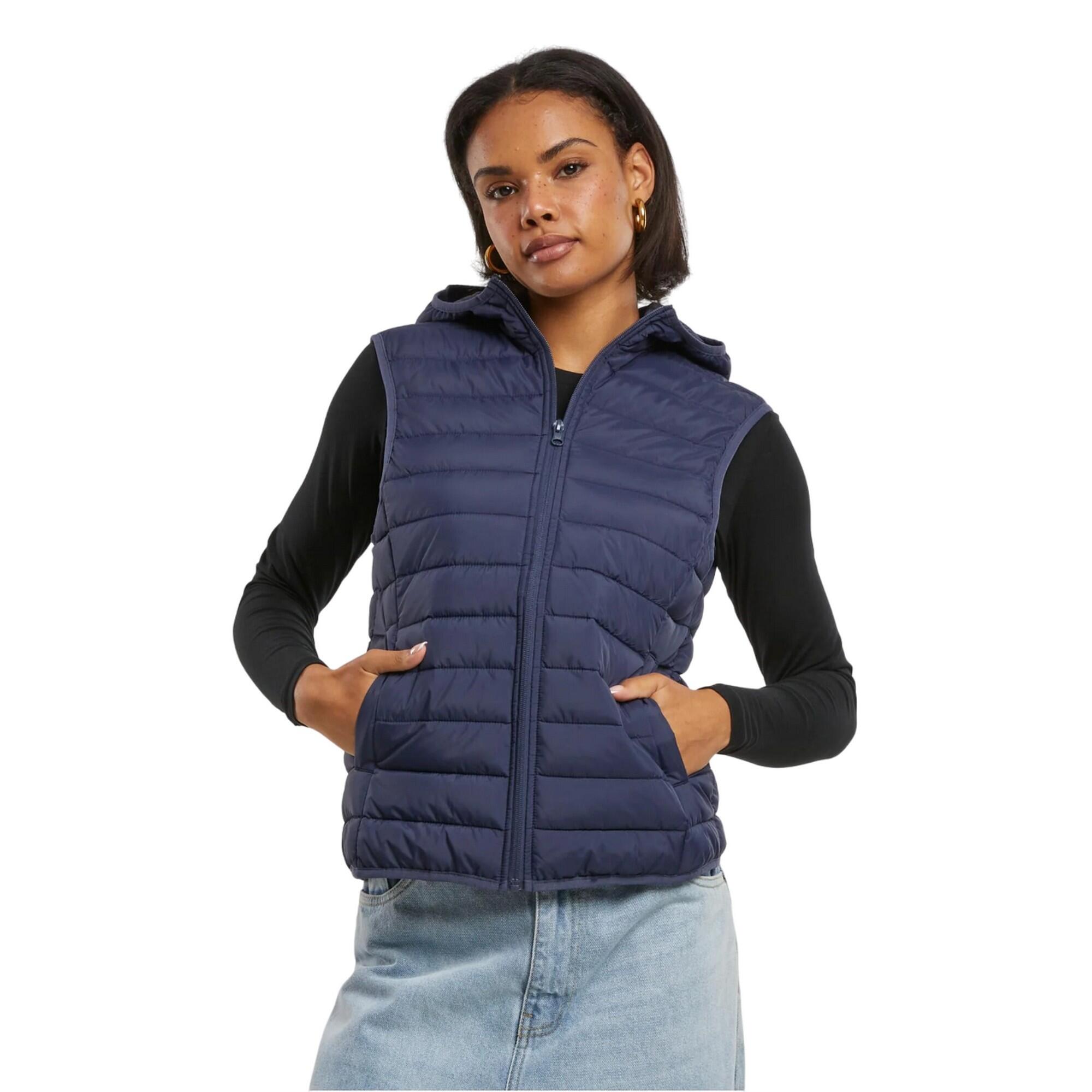 Gilet Imbottita Donna Urban Classics Blu Navy 3/3