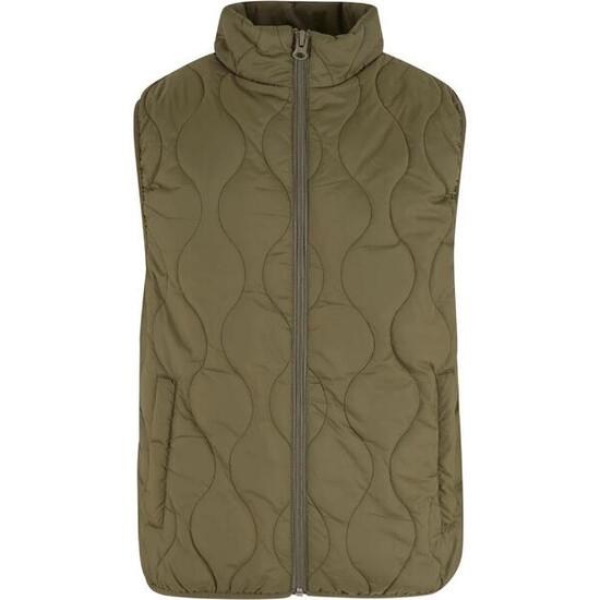 Gilet Imbottita Uomo Urban Classics Verde Oliva