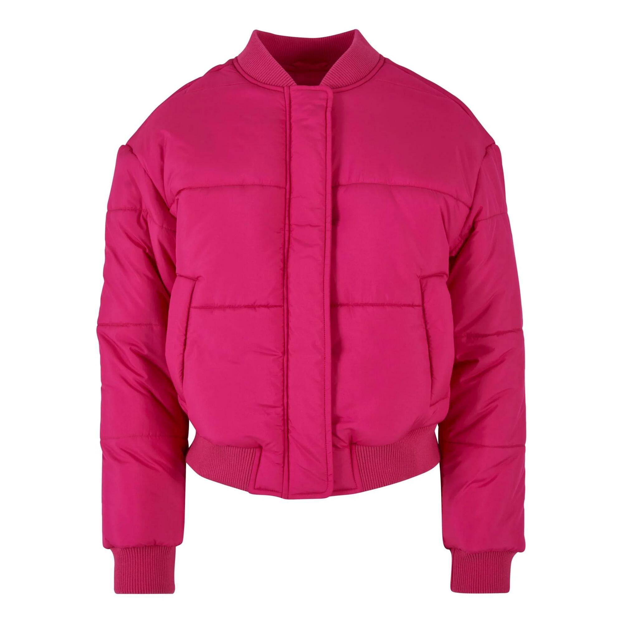 Casaco Puffer para Mulheres/Ladies Hibiscus Pink