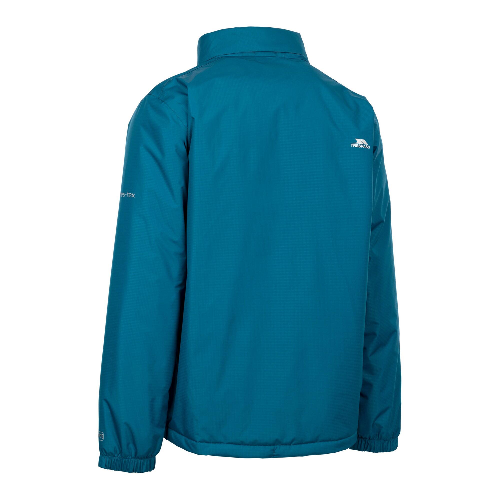 Giacca Imbottita Uomo Trespass Farmcott Blu Bondi 2/5