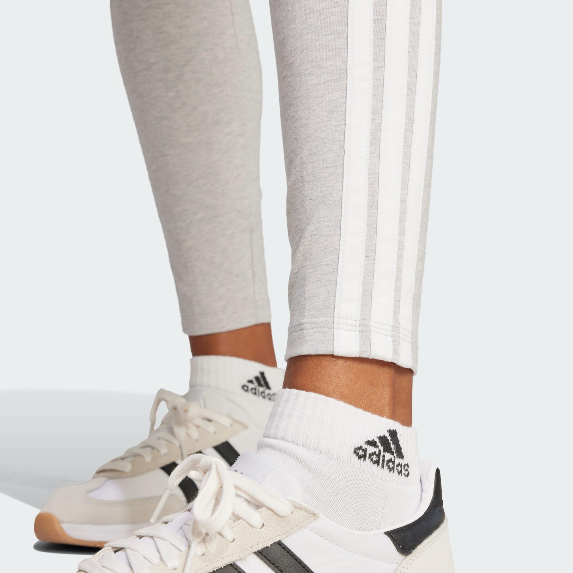 Essentials 3-Streifen Cotton Leggings 4/5