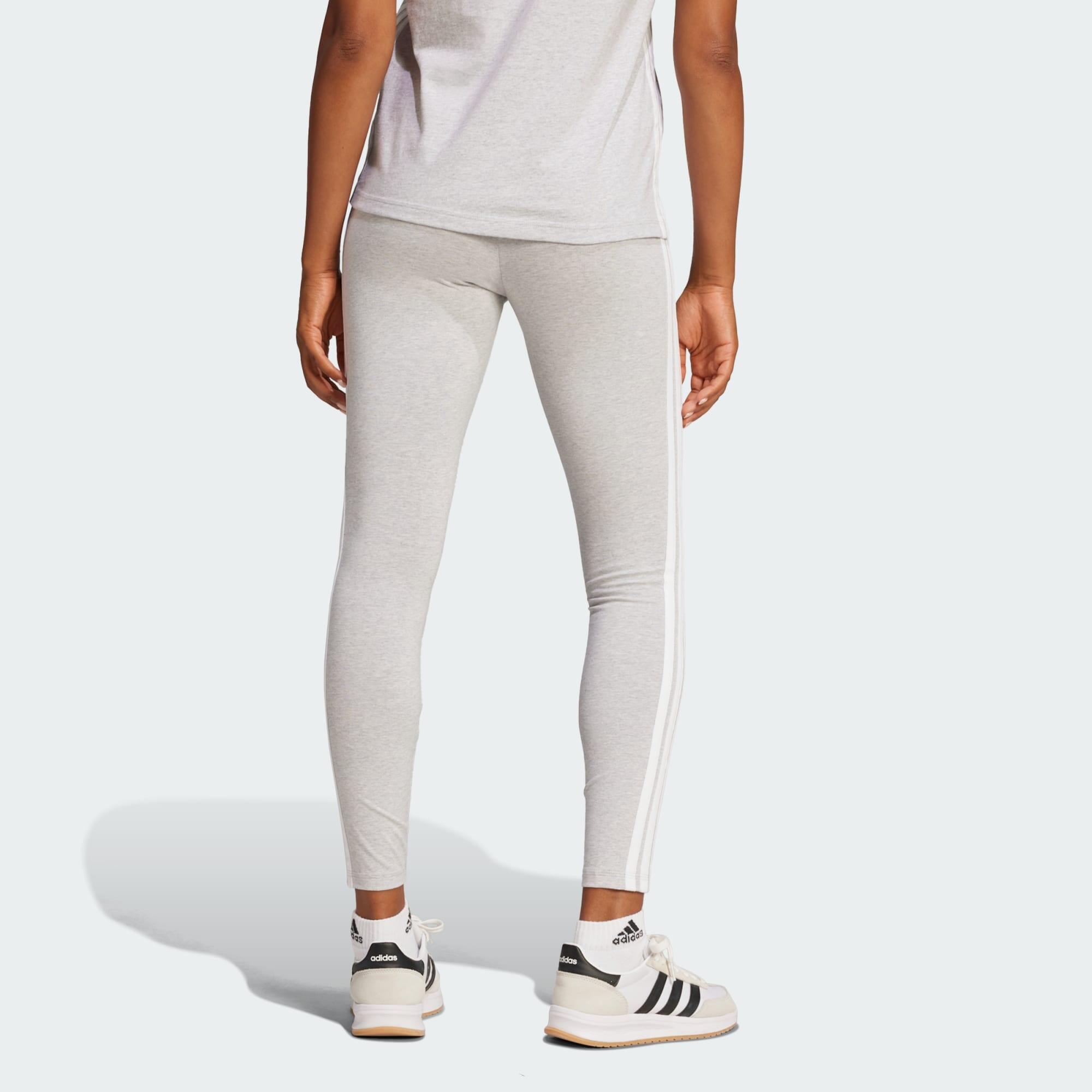 Essentials 3-Streifen Cotton Leggings 3/5