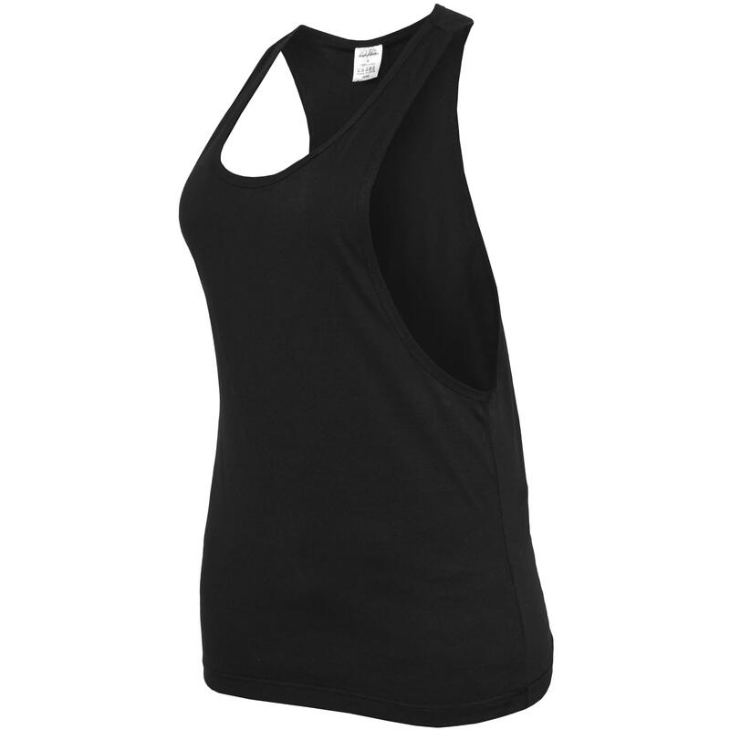 Dames Losse Tanktop (Zwart)