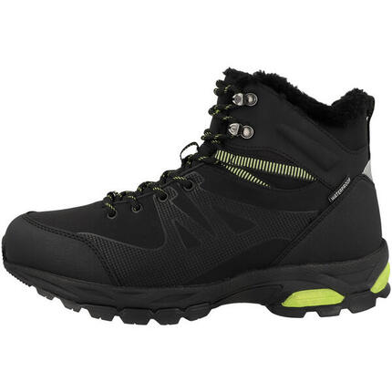 Buty zimowe Hi Tec BLACK LIME JACKDAW WP INSULATED WODOODPORNE OCIEPLANE