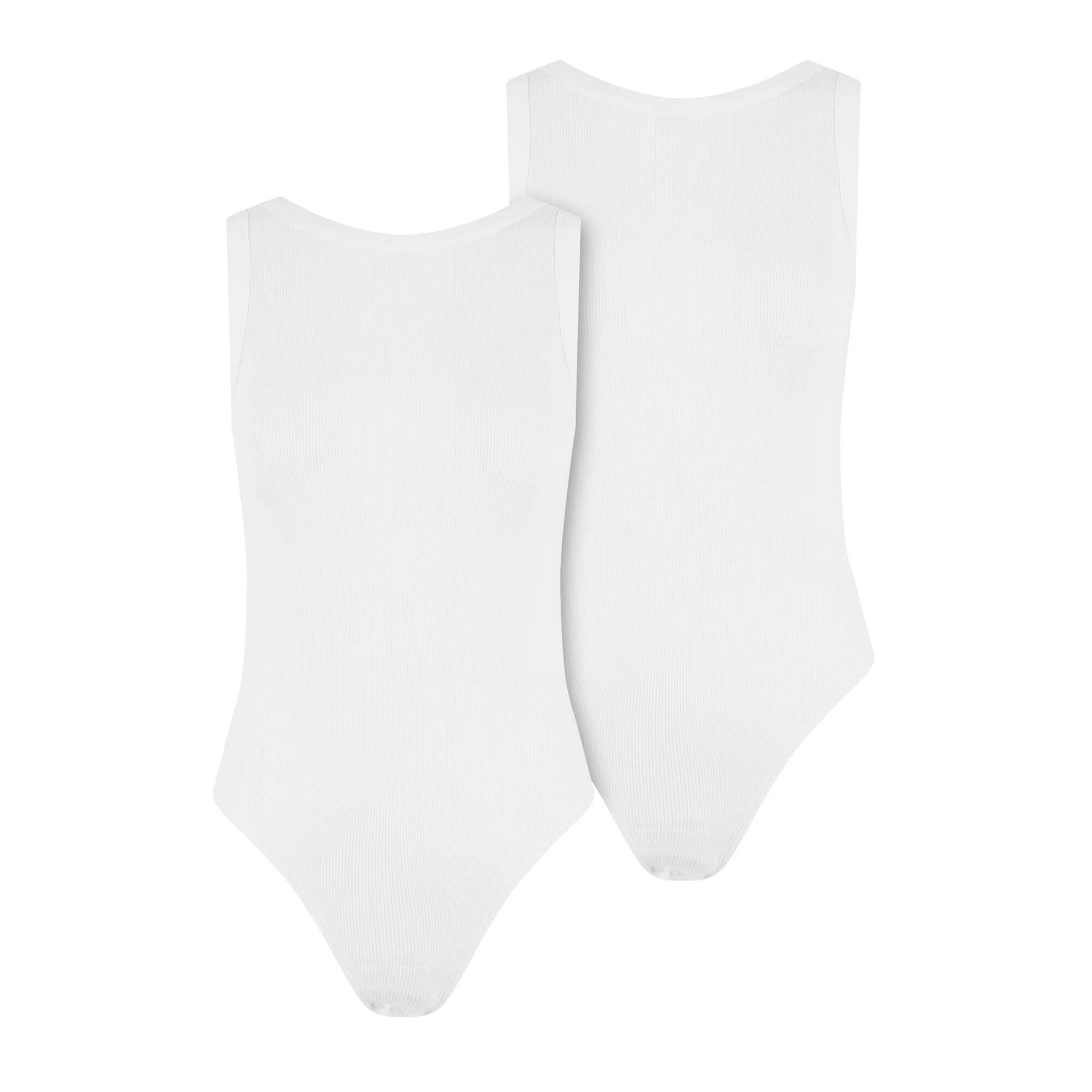 Body Carro Armato Donna Misura Confezione 2 Urban Classics Bianco 3/3