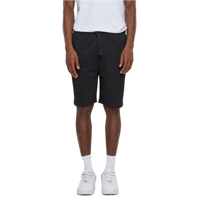 Badstof lichtgewicht korte broek heren (zwart)