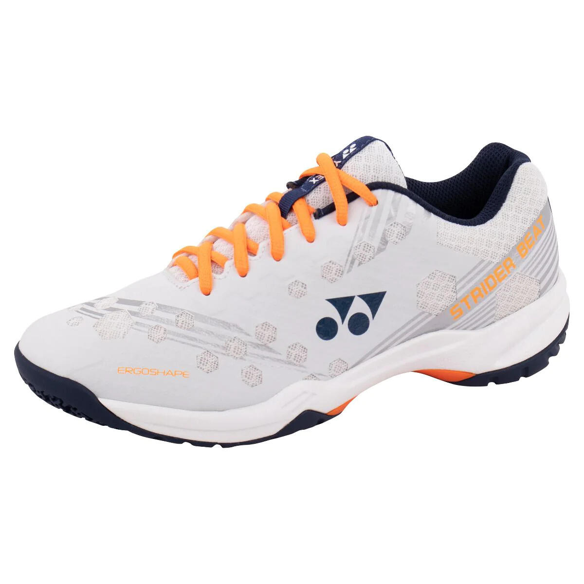 Yonex - Chaussures De Badminton Yonex Pc Strider Beat - Chaussures De Sport - Blanc|orange - 42 - Decathlon