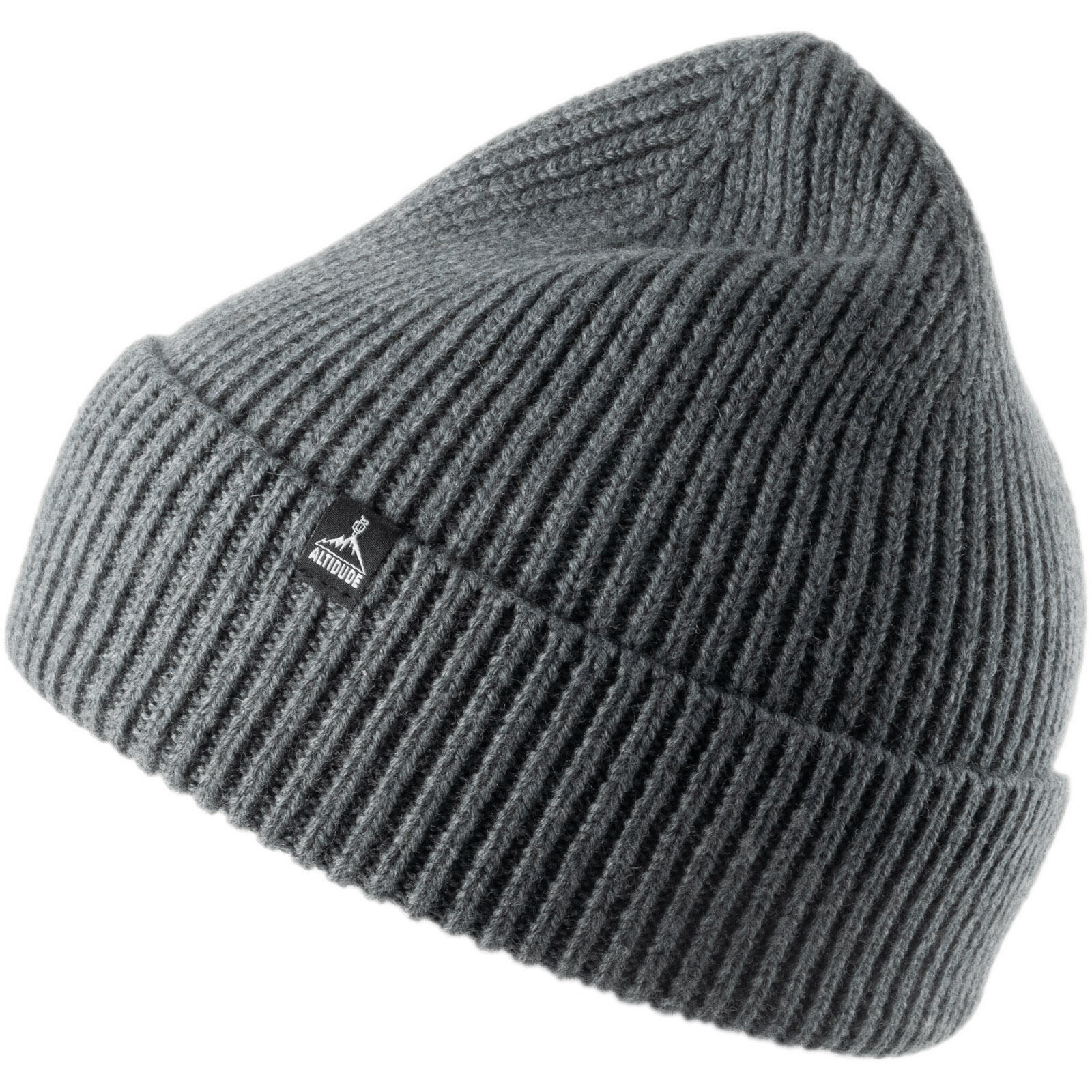 ALTIDUDE Wintermuts Stevige ribgebreide muts unisex beanie 100% merinowol