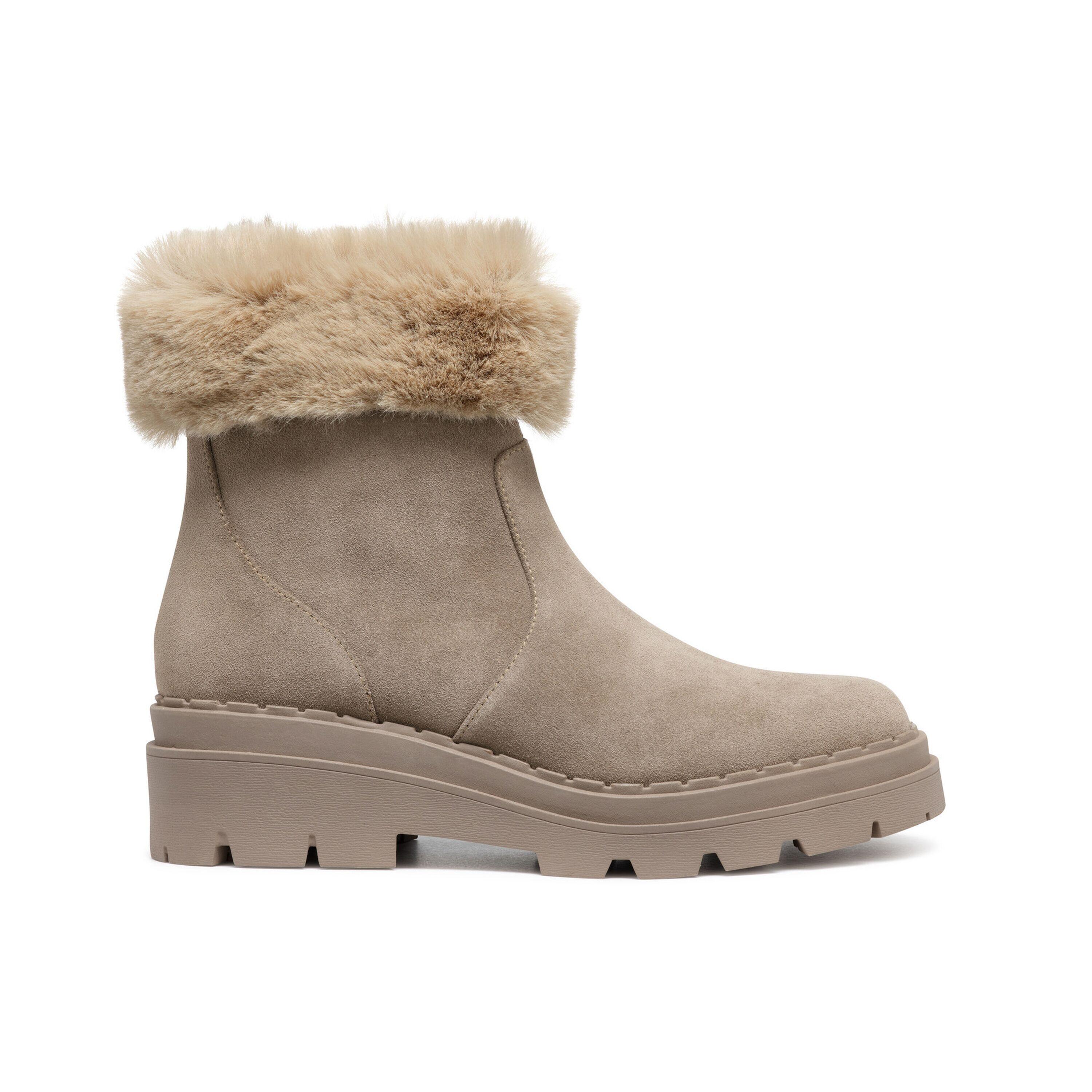 Geox - Bottines Femme Geox Felleny G - Bottines - Beige - 39 - Decathlon
