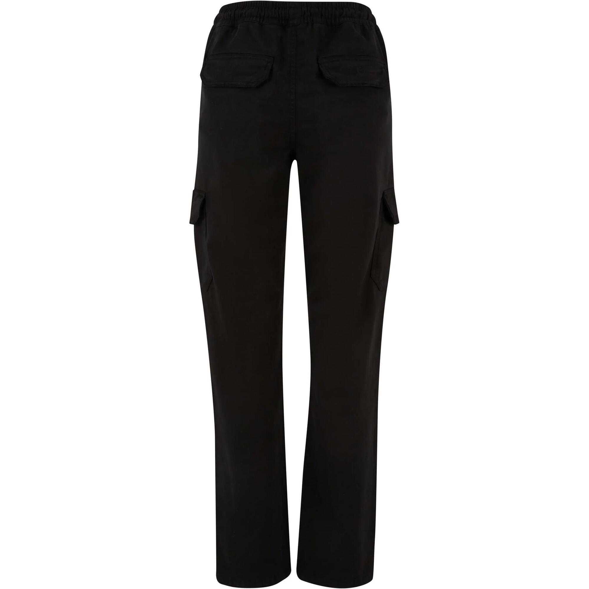 Pantaloni Cargo Vita Alta Donna Urban Classics Nero 2/3