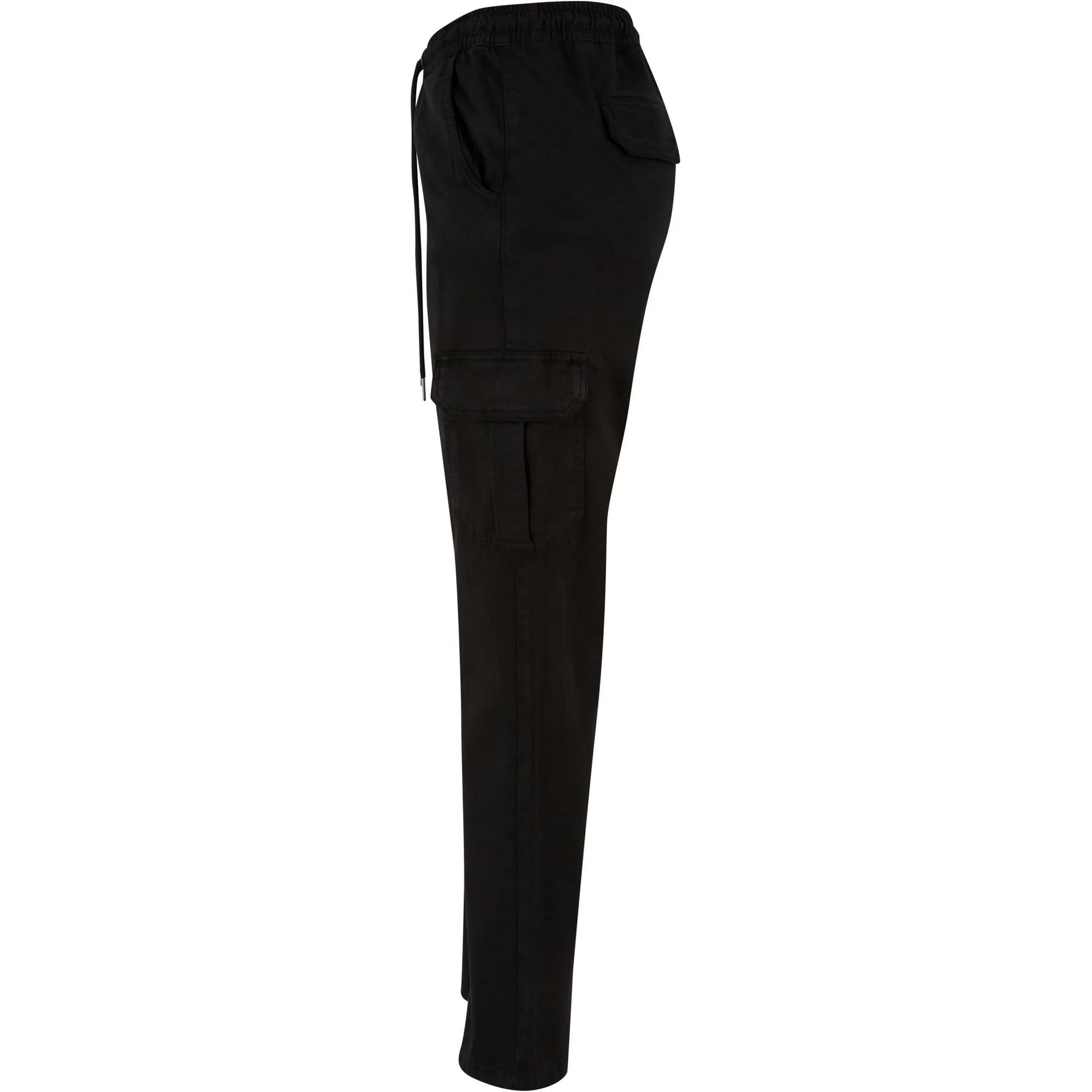 Pantaloni Cargo Vita Alta Donna Urban Classics Nero 3/3