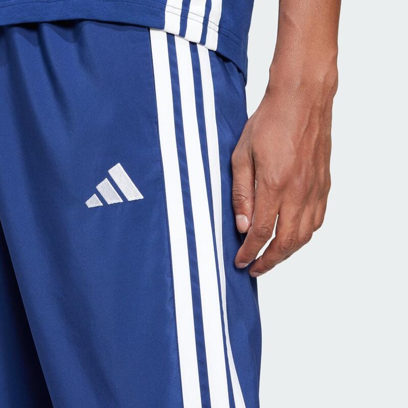 Pantaloni Stanford Essentials cu 3 dungi și tiv deschis