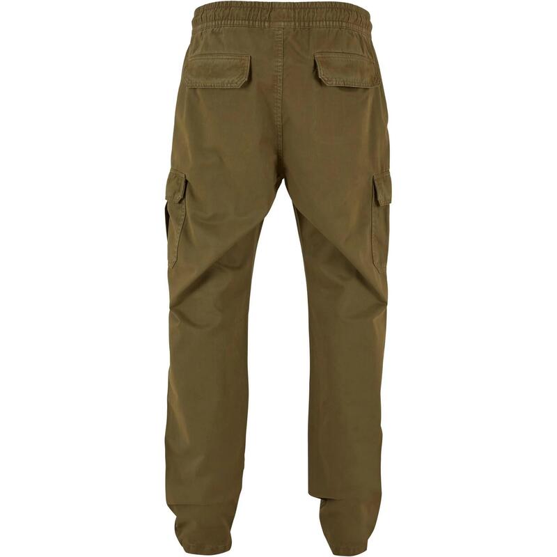 Katoenen Cargo Broek Heren (Asfalt)