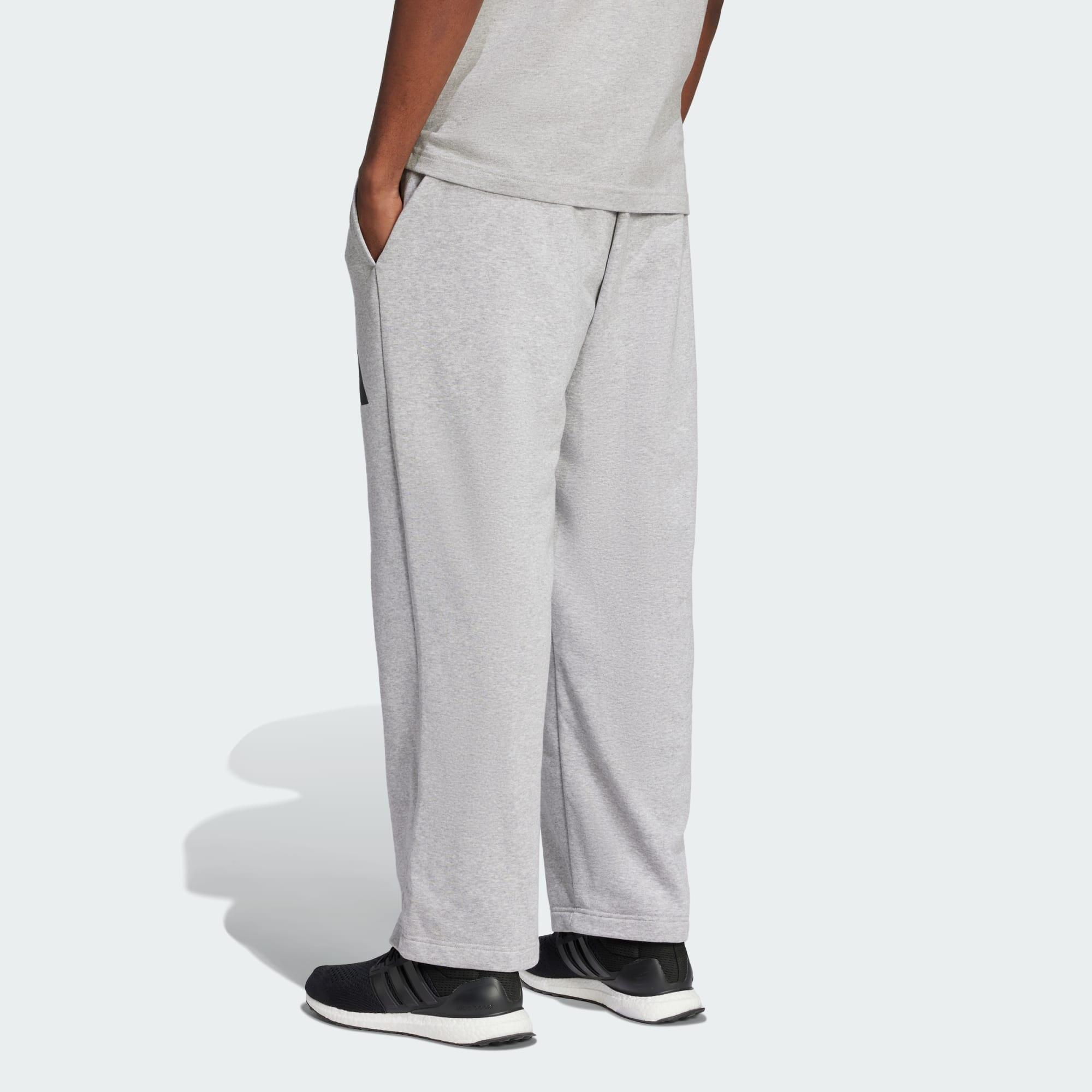 Essentials Wide Leg 3 Bar Logo Broek 3/5