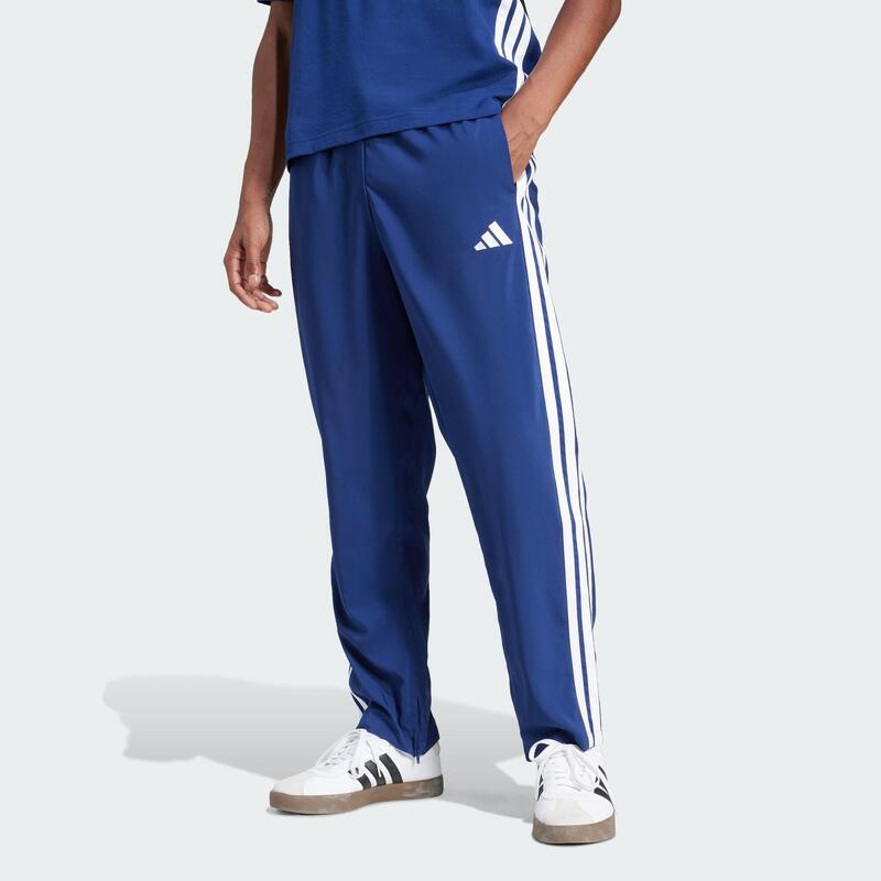 Pantaloni Stanford Essentials cu 3 dungi și tiv deschis