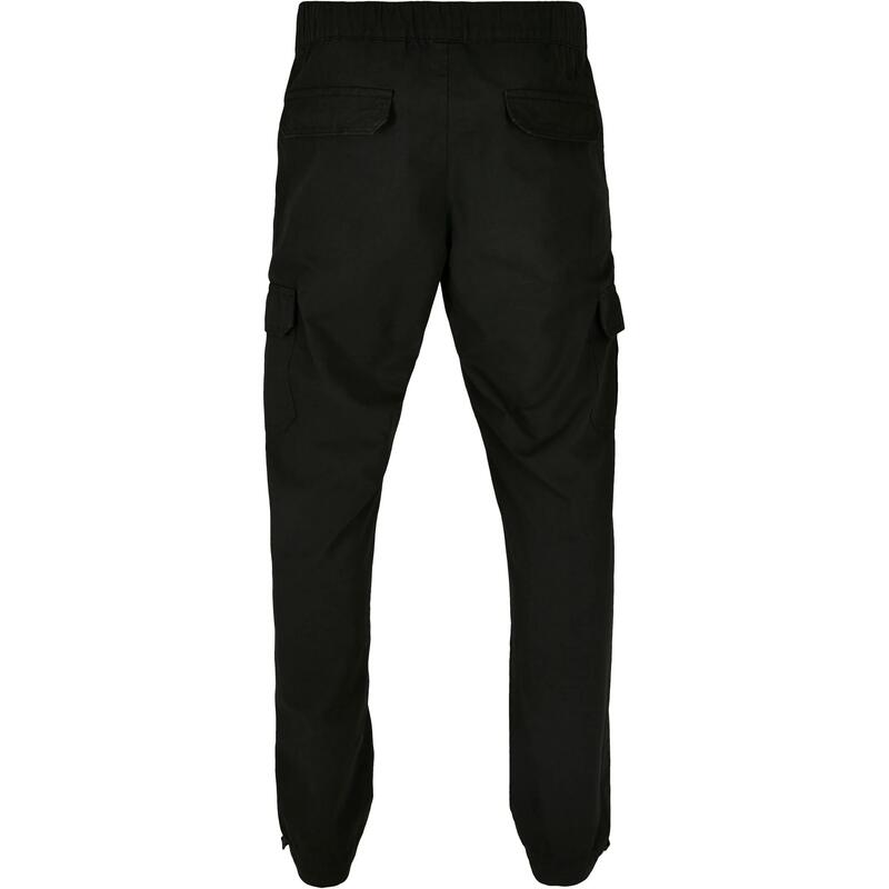 Heren Ripstop Cargo Broek (Zwart)