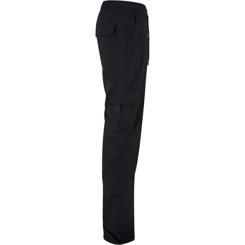 Dames Nylon Cargo Broek (Zwart)