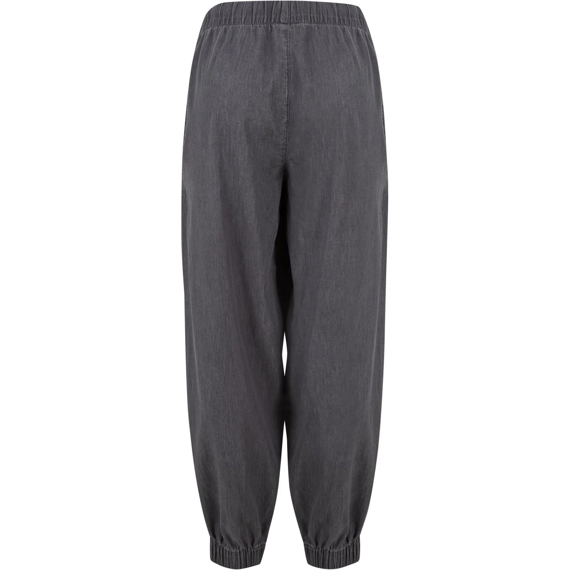 Pantaloni Da Jogging Leggera Donna Urban Classics Grigio Medio 2/4
