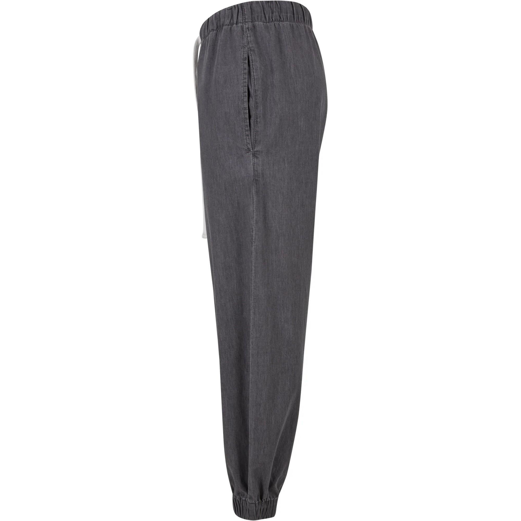 Pantaloni Da Jogging Leggera Donna Urban Classics Grigio Medio 3/4